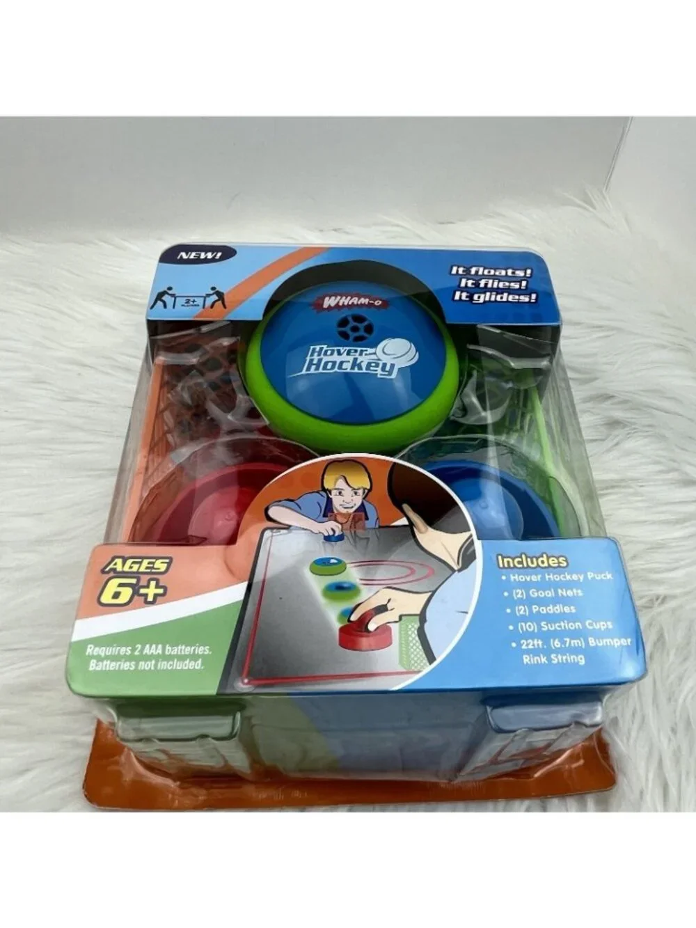Wham-O Hover Hockey Portable Air Hockey Set